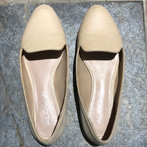 Aldo/flats/suede & leather/Size 8 - Picture 1 of 4
